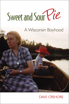 The cover of Sweet and Sour Pie is a great photo of a boy and his mom fishing from a boat.